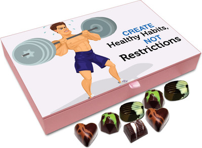 Chocholik Gift Box - Create Healthy Habits Not Restrictions - 12pc Truffles(144 g)
Chocholik Gift Box - Create Healthy Habits Not Restrictions - 12pc Truffles(144 g)