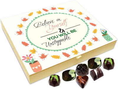 Chocholik Gift Box - Believe in Yourself & You Will Be Unstoppable - 20pc Truffles(240 g)
Chocholik Gift Box - Believe in Yourself & You Will Be Unstoppable - 20pc Truffles(240 g)