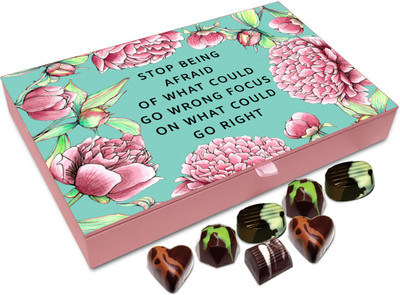 Chocholik Gift Box - Stop being afraid of what could go wrong - 12pc Truffles(144 g)
Chocholik Gift Box - Stop being afraid of what could go wrong - 12pc Truffles(144 g)