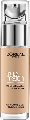 L'Oreal Paris True Match Super Blendable Liquid, 30 ml Foundation(Golden Caramel 6.5D 6.5W, 30 ml)
L'Oreal Paris True Match Super Blendable Liquid, 30 ml Foundation(Golden Caramel 6.5D 6.5W, 30 ml)