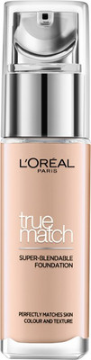 L'Oreal Paris True Match Super Blendable Liquid, 30 ml Foundation(Beige 4N, 30 ml)
L'Oreal Paris True Match Super Blendable Liquid, 30 ml Foundation(Beige 4N, 30 ml)