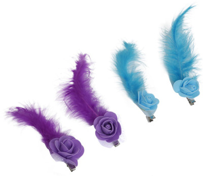 SVAZ Floral Feathers Combo of Hair Pins Hair Clips for Girls and Baby Hair Pin(Blue)
SVAZ Floral Feathers Combo of Hair Pins Hair Clips for Girls and Baby Hair Pin(Blue)