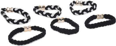 SVAZ Ponytail Holder, Hair elastics, Rubber Bands for Girls and Women - pack of 6 Rubber Band(Black)
SVAZ Ponytail Holder, Hair elastics, Rubber Bands for Girls and Women - pack of 6 Rubber Band(Black)