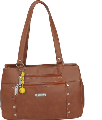 Alliya Shoulder Bag(Tan)