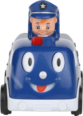 Simba Abc Press N Go Car Blue(Multicolor)