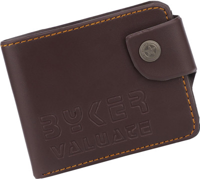 Peacock Mundkar Boys Brown Artificial Leather Wallet(8 Card Slots)