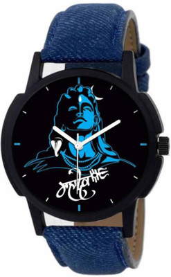 Keepkart Blue Leather Strap ~ MAHADEV ~ Printed Dial Boys And Girls Watch - For Men
Keepkart Blue Leather Strap ~ MAHADEV ~ Printed Dial Boys And Girls Watch - For Men