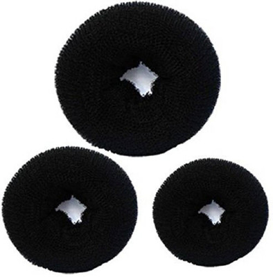 INAAYA Set of 3 Pcs Hair Donut Small Medium Large Bun Ring Shaper Roller Styler Maker Hair Accessory Set(Black)
INAAYA Set of 3 Pcs Hair Donut Small Medium Large Bun Ring Shaper Roller Styler Maker Hair Accessory Set(Black)