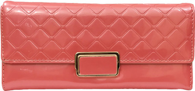 Ferishta Women Pink Artificial Leather Wallet(10 Card Slots)