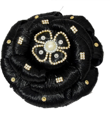 Mansiyaorange Latest Exclusive Artificial Hair/Hair Extension Collection Bun Bun Clip(Black)
Mansiyaorange Latest Exclusive Artificial Hair/Hair Extension Collection Bun Bun Clip(Black)