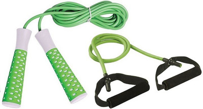 Cosco FITNESS COMBO KIT OF TONNIG TUBE MEDIUM AND ADJESTABLE ELEVATE JUMP ROPE Gym & Fitness Kit
Cosco FITNESS COMBO KIT OF TONNIG TUBE MEDIUM AND ADJESTABLE ELEVATE JUMP ROPE Gym & Fitness Kit