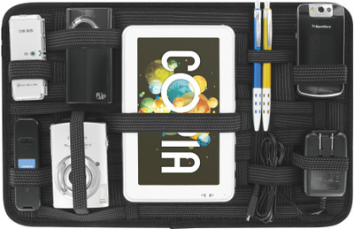 Dealcrox Imported Grid Pad Electronics Cosmetics Tool Bag Pouch ipad iphone Tablet it Accessories Non Slip Elastic Crisscrossing Straps(Black)
Dealcrox Imported Grid Pad Electronics Cosmetics Tool Bag Pouch ipad iphone Tablet it Accessories Non Slip Elastic Crisscrossing Straps(Black)