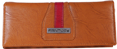 Fantosy Women Tan Artificial Leather Wallet(3 Card Slots)
Fantosy Women Tan Artificial Leather Wallet(3 Card Slots)
