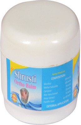 Shrusti Ortho Pain Relief Pack of 3 Balm(120 g)