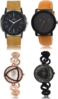 LOREM FZ 19_20 _ 237_238 Combo Watches With Unique & Fancy Look Attractive Watch - For Men & Women
LOREM FZ 19_20 _ 237_238 Combo Watches With Unique & Fancy Look Attractive Watch - For Men & Women