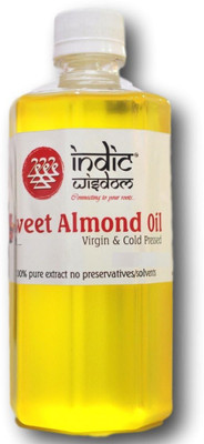 IndicWisdom Edible Seed Almond oil Extract Oil Plastic Bottle(500 ml)