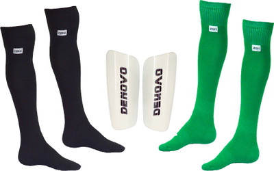 DeNovo Football Kit (One Pair Large Shin Guard + Two Pairs Lycra Plain Knee Length Football Socks) Football Kit
DeNovo Football Kit (One Pair Large Shin Guard + Two Pairs Lycra Plain Knee Length Football Socks) Football Kit