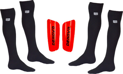 DeNovo Football Kit (One Pair Large Shin Guard + Two Pairs Lycra Plain Knee Length Football Socks) Football Kit
DeNovo Football Kit (One Pair Large Shin Guard + Two Pairs Lycra Plain Knee Length Football Socks) Football Kit