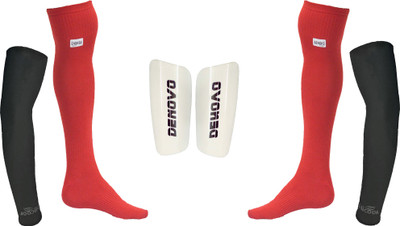 DeNovo Ultimate Protection (One Pair Large Shin Guard + One Pair Lycra Plain Knee Length Football Socks + One Pair UV Protection Arm Sleeves) Football Kit
DeNovo Ultimate Protection (One Pair Large Shin Guard + One Pair Lycra Plain Knee Length Football Socks + One Pair UV Protection Arm Sleeves) Football Kit