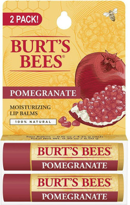 Burt's Bees 100% Natural Moisturizing Lip Balm and Fruit Extracts Pomegranate, Beeswax(Pack of: 2, 4.25 g)
Burt's Bees 100% Natural Moisturizing Lip Balm and Fruit Extracts Pomegranate, Beeswax(Pack of: 2, 4.25 g)