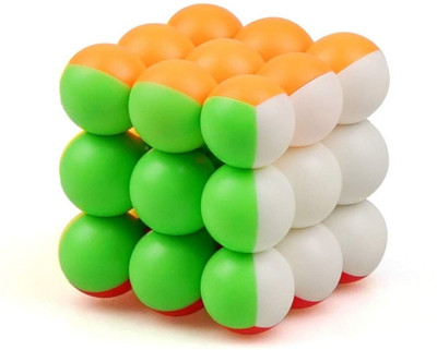 Dhawani 3x3x3 Round Bead Ball Magic Speed Cube Puzzle Colorful Cube Magic Educational Toys Special Toys for Children(1 Pieces) 
Dhawani 3x3x3 Round Bead Ball Magic Speed Cube Puzzle Colorful Cube Magic Educational Toys Special Toys for Children(1 Pieces)