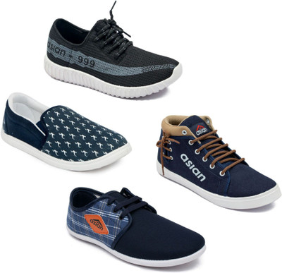 Asian Walking Shoes,Gym Shoes,Casual Shoes,Canvas Shoes,Loafers,Sneakers For Men(Blue, Black, Multicolor
Asian Walking Shoes,Gym Shoes,Casual Shoes,Canvas Shoes,Loafers,Sneakers For Men(Blue, Black, Multicolor