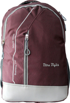 ULTRA DIGITS HTR-WINE-BACKPACK 25 L Backpack(Grey)