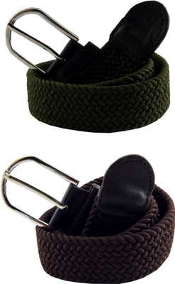 ELS Men & Women Casual, Evening, Formal Green, Brown Canvas, Fabric, Synthetic Belt, Brown;green
ELS Men & Women Casual, Evening, Formal Green, Brown Canvas, Fabric, Synthetic Belt, Brown;green