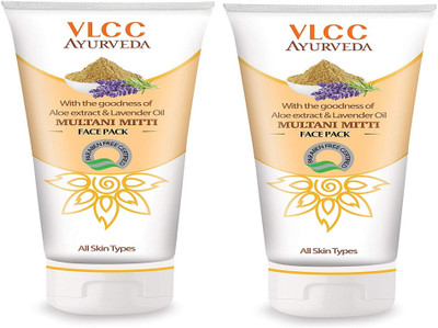 VLCC Multani Mitti Face pack 100gm (pack of 2)(200 g)