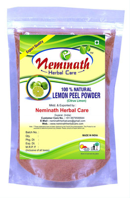 Neminath Herbal Care Lemon Peel (CITRUS LIMON) Powder for PERFECT OIL BALANCE NATURALLY (227Grams)(227 g)
Neminath Herbal Care Lemon Peel (CITRUS LIMON) Powder for PERFECT OIL BALANCE NATURALLY (227Grams)(227 g)