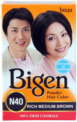 Bigen Long Lasting Powder Hair Colour For Men And Women - 6g Ammonia Free Hair Color(Rich Medium Brown N40)
Bigen Long Lasting Powder Hair Colour For Men And Women - 6g Ammonia Free Hair Color(Rich Medium Brown N40)
