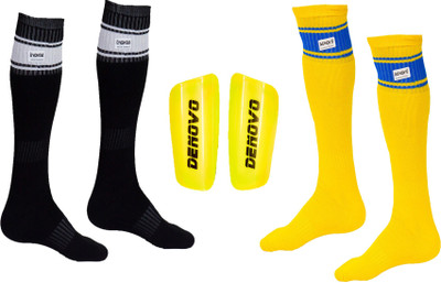DeNovo (One Pair Large Football Shin Guard + Two Pairs Knee Length Poplin Football Socks) Football Kit
DeNovo (One Pair Large Football Shin Guard + Two Pairs Knee Length Poplin Football Socks) Football Kit