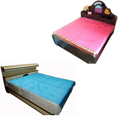 Deerosita Plastic Baby Bed Protecting Mat(Multicolor