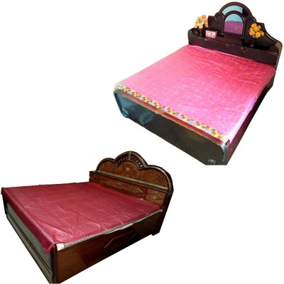 Deerosita Plastic Baby Bed Protecting Mat(Pink
