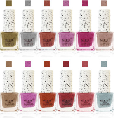 Medin Paris Premium quality fashion cookie crumble Nail Polish Combo Set of 12 multicolor 7
Medin Paris Premium quality fashion cookie crumble Nail Polish Combo Set of 12 multicolor 7