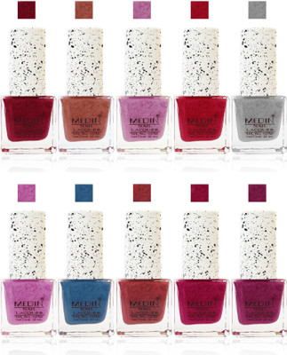 Medin Paris Premium quality fashion cookie crumble Nail Polish Combo Set of 10 multicolor 6
Medin Paris Premium quality fashion cookie crumble Nail Polish Combo Set of 10 multicolor 6