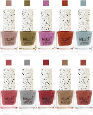 Medin Paris Premium quality fashion cookie crumble Nail Polish Combo Set of 10 multicolor 1
Medin Paris Premium quality fashion cookie crumble Nail Polish Combo Set of 10 multicolor 1