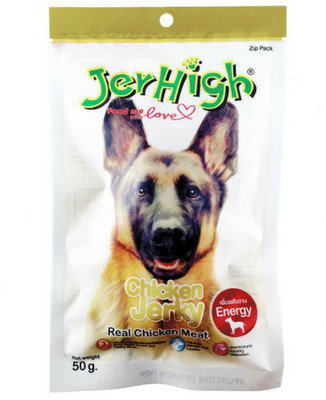 Jerhigh JerHigh Chicken Jerky Dog Treats, Highly Digestible (50 g) Chicken Dog Treat(50 g)
Jerhigh JerHigh Chicken Jerky Dog Treats, Highly Digestible (50 g) Chicken Dog Treat(50 g)