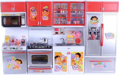 Be you own label DORA BIG KITCHEN ROLE PLAY SET FOR KIDS