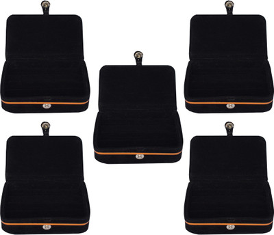 Aadhya Ring Box (Black) Vanity Box(Black)