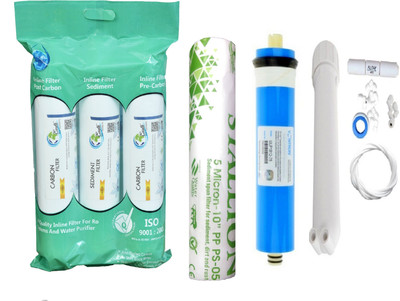 Earth Ro System Water filter RO Service 1 Year Complete Water purifier Kit with candel mud70 Solid Filter Cartridge(0.5, Pack of 18)
Earth Ro System Water filter RO Service 1 Year Complete Water purifier Kit with candel mud70 Solid Filter Cartridge(0.5, Pack of 18)