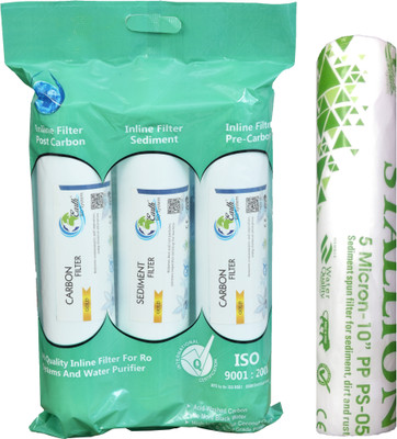 Earth Ro System Water filter RO Service 1 Year Complete Water purifier Kit with candel mud83 Solid Filter Cartridge(0.5, Pack of 4)
Earth Ro System Water filter RO Service 1 Year Complete Water purifier Kit with candel mud83 Solid Filter Cartridge(0.5, Pack of 4)
