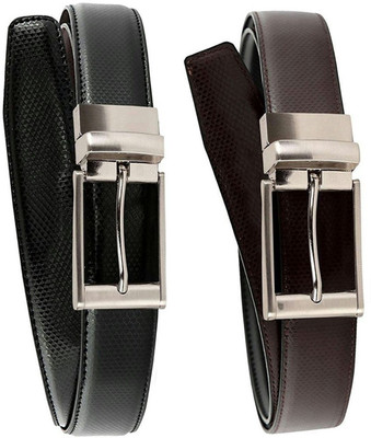 formula Men Formal Brown Genuine Leather Belt, 2359