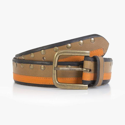Vittore Men Casual Brown Genuine Leather Belt, Brown2