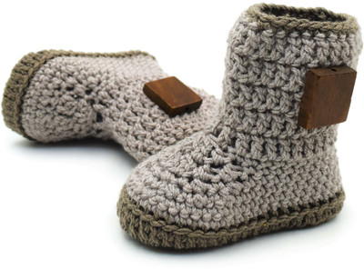 Magic Needles Newborn Baby Socks Soft Sole Prewalker Boots Booties(Toe to Heel Length - 12 cm Brown)
Magic Needles Newborn Baby Socks Soft Sole Prewalker Boots Booties(Toe to Heel Length - 12 cm Brown)
