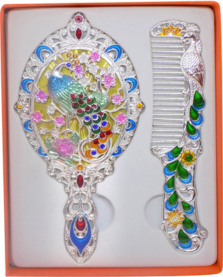 Fully Hand-Mirror Make Up With Hair Comb For Hair Styling Tools For Home And Parlour Use(Set of 2)
Fully Hand-Mirror Make Up With Hair Comb For Hair Styling Tools For Home And Parlour Use(Set of 2)