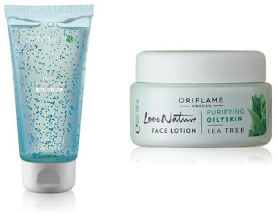 Oriflame Sweden Optimals Hydra Refreshing Gel Wash All Skin Types & Love Nature face Lotion Tea Tree (Pack of 2)(Set of 2)
Oriflame Sweden Optimals Hydra Refreshing Gel Wash All Skin Types & Love Nature face Lotion Tea Tree (Pack of 2)(Set of 2)