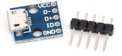 Robocraze Micro USB Breakout Board Power Charging Module Electronic Components Electronic Hobby Kit
Robocraze Micro USB Breakout Board Power Charging Module Electronic Components Electronic Hobby Kit