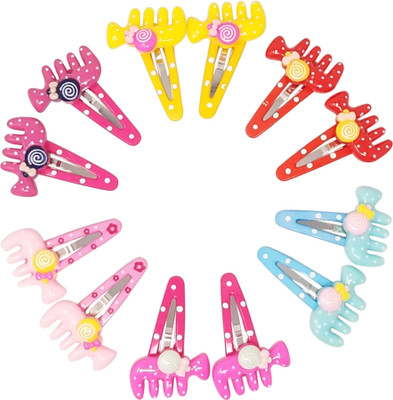 Evolution Cute & Funky Looking Comb Print Multicolored Kids Snap Hair Clips, SmallFor Kids / Girls Tic Tac Clip(Multicolor)
Evolution Cute & Funky Looking Comb Print Multicolored Kids Snap Hair Clips, SmallFor Kids / Girls Tic Tac Clip(Multicolor)