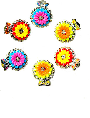 ADR JEWELLERY ADR Combo of 6 Medium Flower Design clip For Women / Girls (Random Design) Hair Clip, Hair Claw, Tic Tac Clip, Hair Accessory Set(Multicolor)
ADR JEWELLERY ADR Combo of 6 Medium Flower Design clip For Women / Girls (Random Design) Hair Clip, Hair Claw, Tic Tac Clip, Hair Accessory Set(Multicolor)
